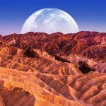 Stock image of death valley which is one of the hottest places on earth