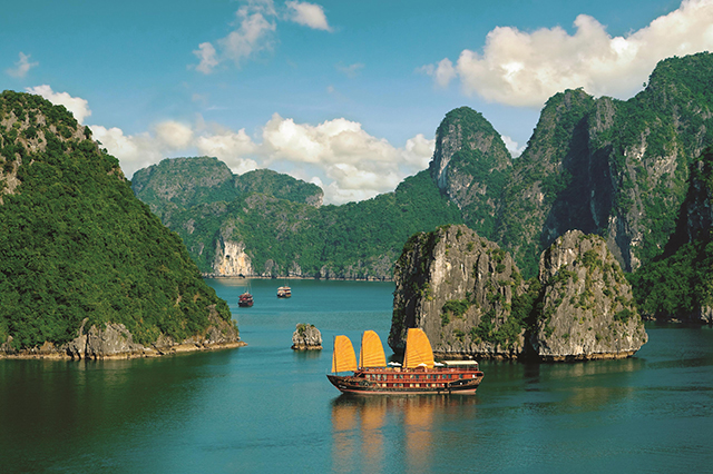 asia cruise tour - Ha Long Bay, Vietnam.