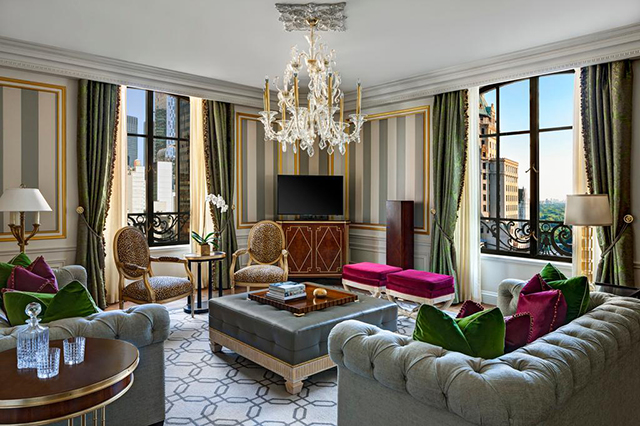 A room in the St. Regis New York