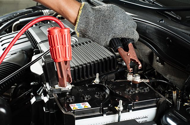 how to jump a car battery