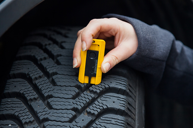 tire care - checking your tire tread