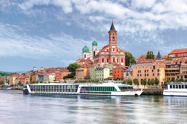 river cruise destinations Passau, Germany.