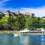 A romantic river cruise on the Rhine past famous medieval castles.