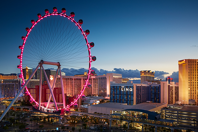High Roller Ferris wheel in las vegas