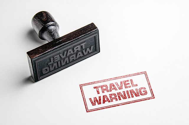 travel advisory