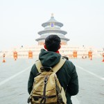 backpacker traveling in asia