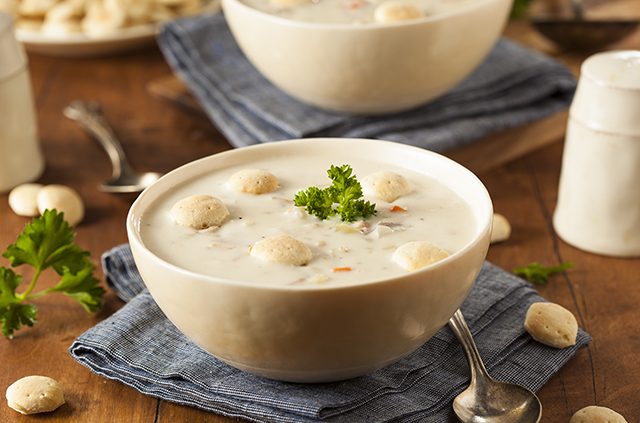 types of clam chowder
