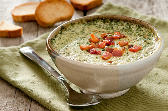 creamed spinach