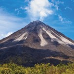 Arenal volcano in Costa Rica