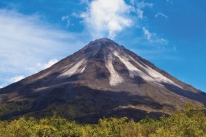 Arenal volcano in Costa Rica