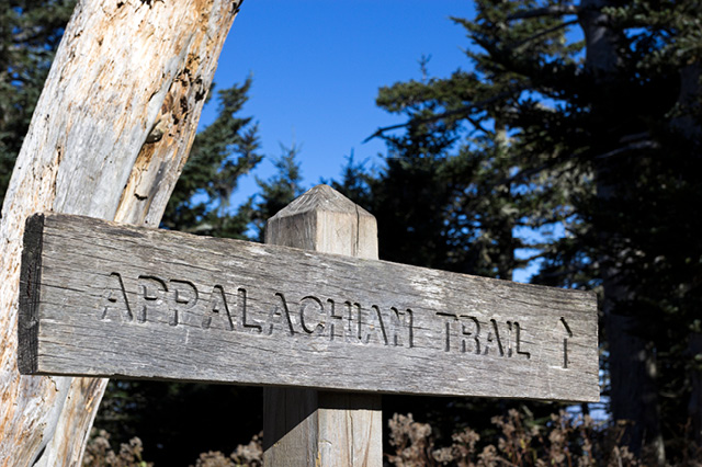 Appalachian trail sign