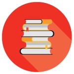 illustration of a stack of books