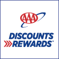 AAA discount and rewards logo
