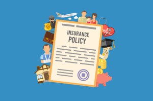 Illustration of a insurance policy document