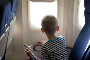 flying with kids