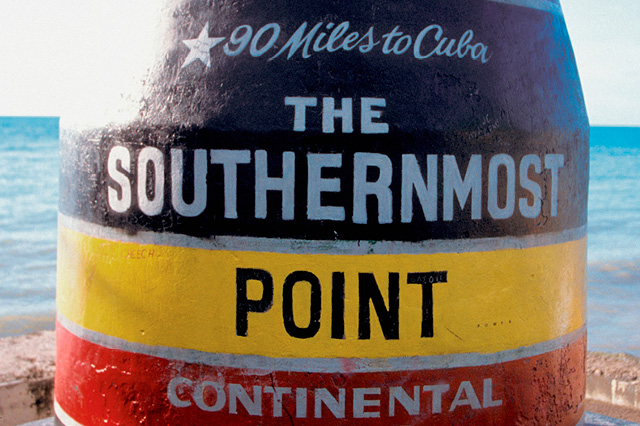 the southernmost point marker