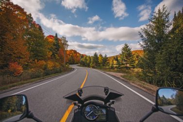Foliage-Packed Motorcycle Routes