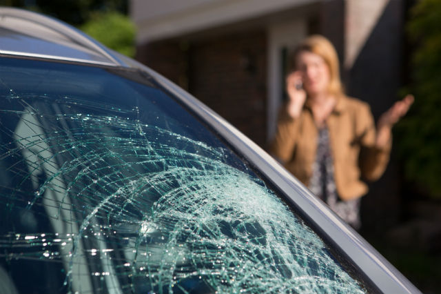 aaa auto glass repair - cracked windshield