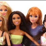 different variations of barbie dolls
