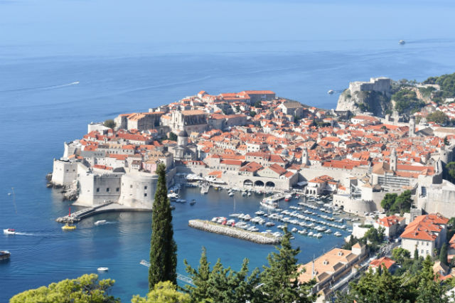 the balkans Dubrovnik view