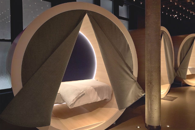 nap pod at the dreamery