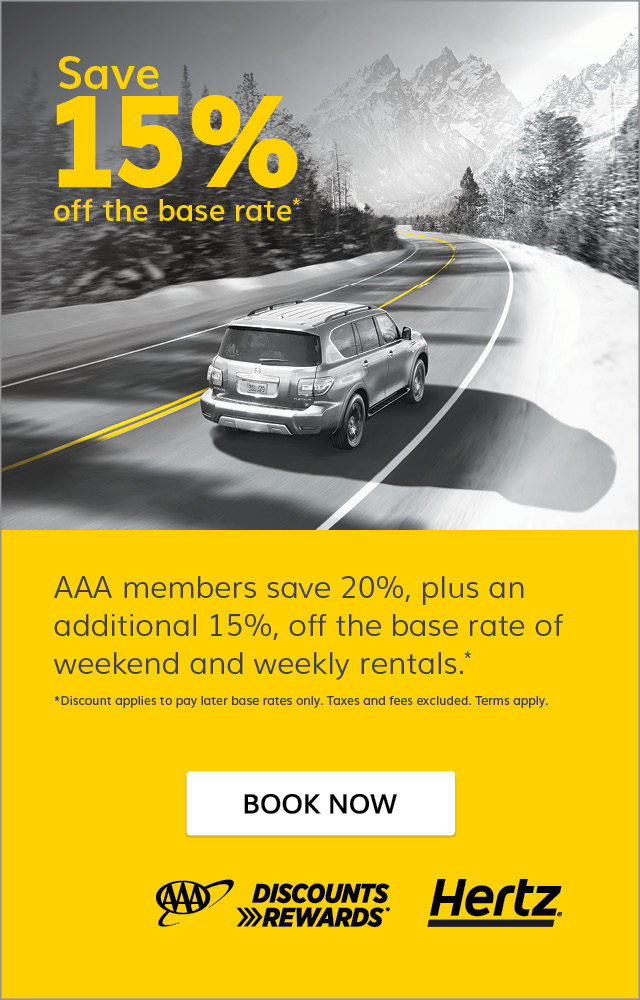 Hertz Book Now Your AAA Network