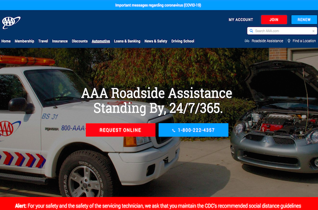 online roadside assistance
