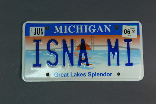 license plate history