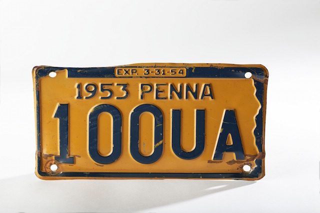 license plate history