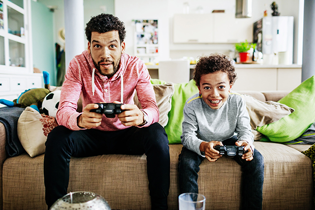 video games to play with family