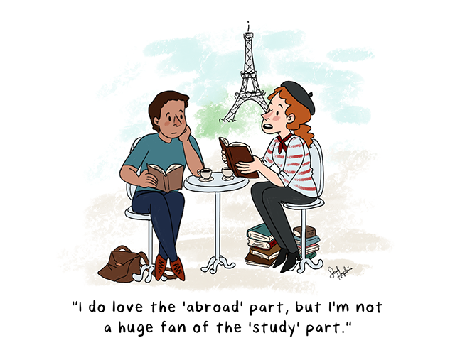 adulting traveling and studying abroad
