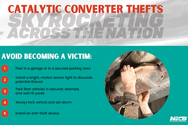 why are catalytic converters stolen?