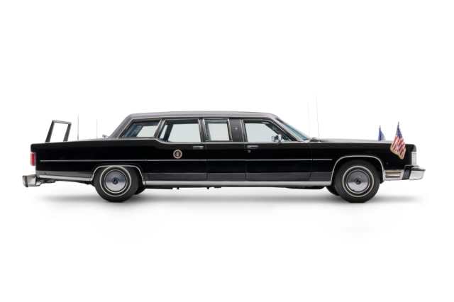 presidential state cars - reagan's lincoln continental