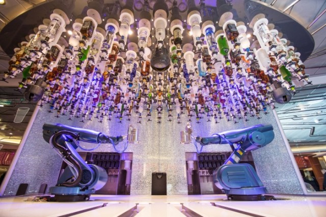 things to do on a cruise - royal caribbean bionic bar