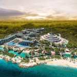 Hotel Xcaret Mexico aerial
