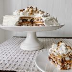 shop and cook s'mores cake
