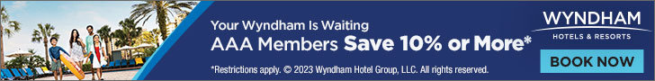 Wyndham Leaderboard Advertisement Fall 2023