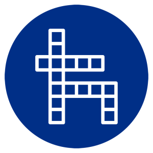 crossword blue