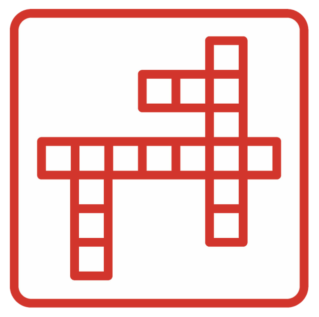 crossword red