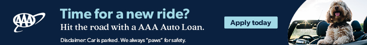 auto loan leaderboard advertisement