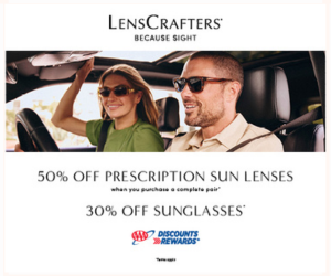 LensCrafters Sidebar Advertisement