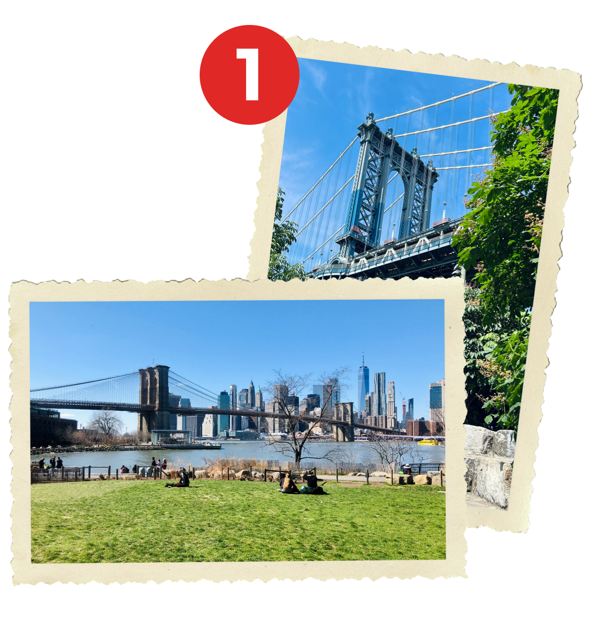 Photos of Brooklyn Bridge from the park