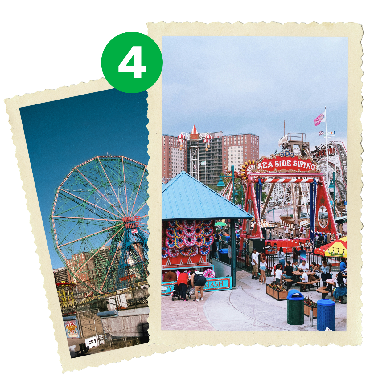 Photos of Luna Park rides