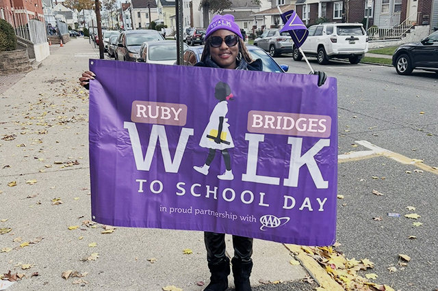 Dr. Reels Ruby Bridges Walk to School Day 