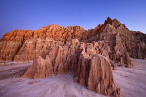 Cathedral Gorge State Park at Sunrise, Nevada