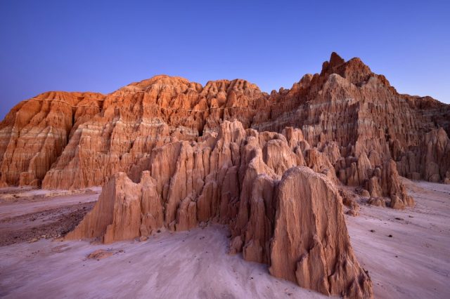 Cathedral Gorge State Park at Sunrise, Nevada