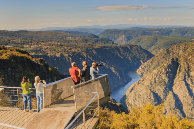 Cabezoas Viewpoint in the Ribeira Sacra