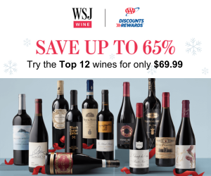 WSJ Wine Sidebar Advertisement