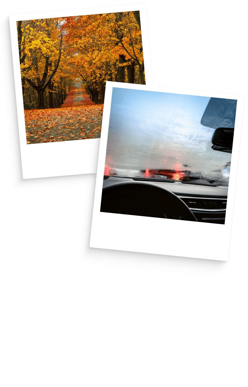 Windscreen fogged up with low visibility