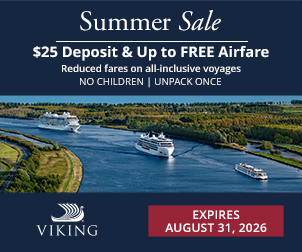 Viking River Cruise August 26 Sidebar Ad